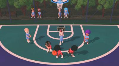 Screenshot of Hoop Fighters: Party Basketball