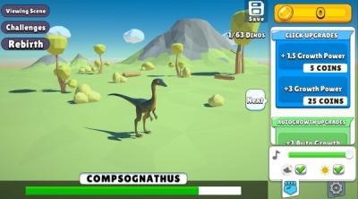 Screenshot of Idle Dino