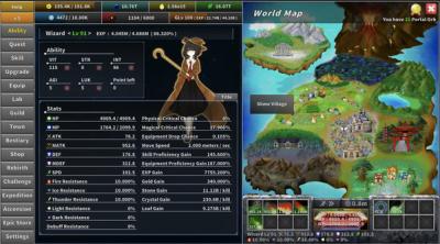 Screenshot of Incremental Epic Hero 2