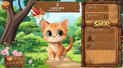 Screenshot of Kitty Clicker