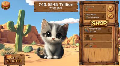 Screenshot of Kitty Clicker