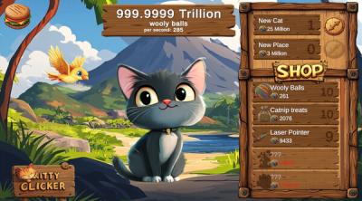 Screenshot of Kitty Clicker