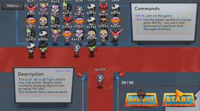 Screenshot of Little Fighters on Stream