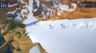 Capture d'écran de Lonely Mountains: Snow Riders