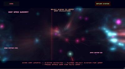 Screenshot of Lost Satellite: Synthwave Flyer