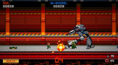 Screenshot of Machine Gun Fury