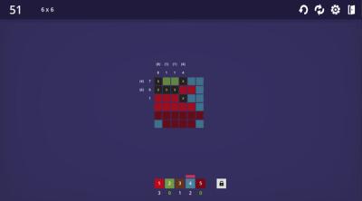 Screenshot of Math Pixels