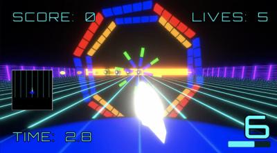 Screenshot of Meta Pong