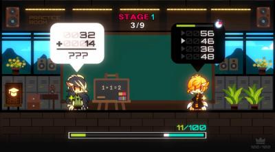 Screenshot of Mini Star Math