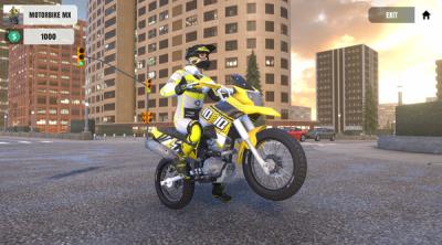 Screenshot of Motorbike Simulator MX Driving
