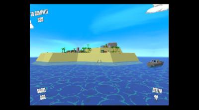 Screenshot of Nuclear Lizard Island Rampage