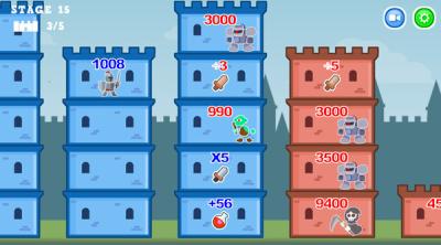 Screenshot of Number Tower