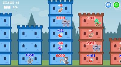 Screenshot of Number Tower