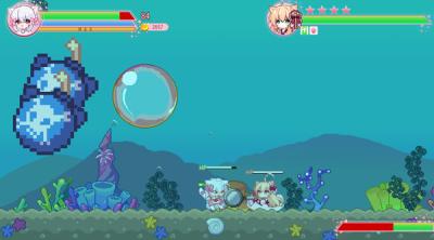 Screenshot of Nyaruru Fishy Fight