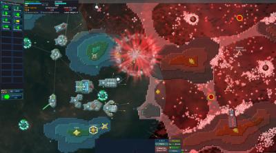 Screenshot of Particle Fleet: Emergence