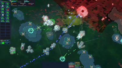 Screenshot of Particle Fleet: Emergence