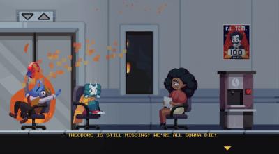 Screenshot of PEPPERED: an existential platformer