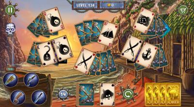 Capture d'écran de Pirates Adventure Solitaire