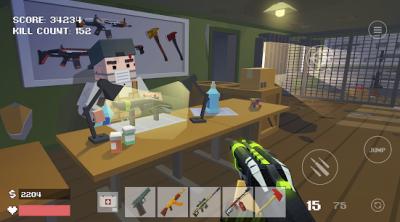 Screenshot of Pixel Combat: Zombies Strike