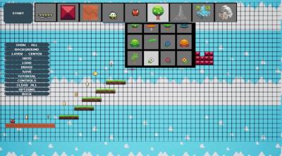 Screenshot of Platform Game Maker