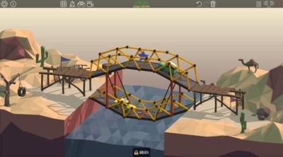 Screenshot of Poly Bridge