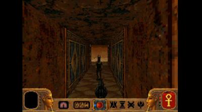 Screenshot of PowerSlave DOS Classic Edition