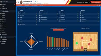 Screenshot of Pro Basketball Manager 2022