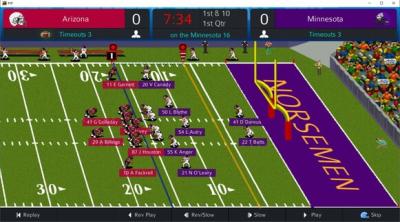 Screenshot of Pro Strategy Football 2023