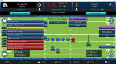 Screenshot of Pro Strategy Football 2024