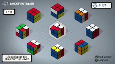 Screenshot of Professor Rubik's Brain Fitness