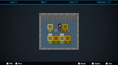 Screenshot of Push The Box Game