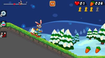 Screenshot of Rabbit on Skateboard