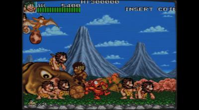 Screenshot of Retro Classix: Joe & Mac - Caveman Ninja