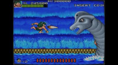 Screenshot of Retro Classix: Joe & Mac - Caveman Ninja