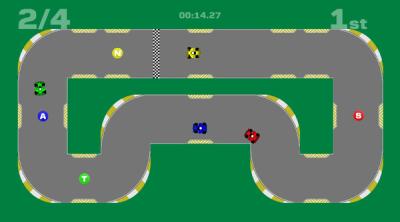 Screenshot of Retro Racers