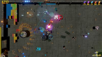 Screenshot of Retro Rocket Raiders