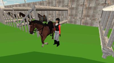 Screenshot of Riding Horse School