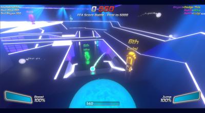 Screenshot of Robot Roller-Derby Disco Dodgeball