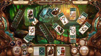Screenshot of Snow White Solitaire. Charmed Kingdom