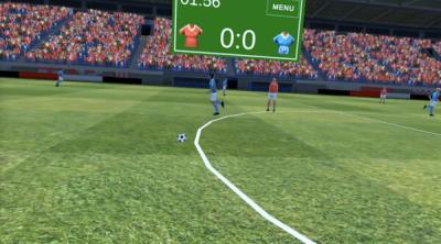 Screenshot of Soccer VR