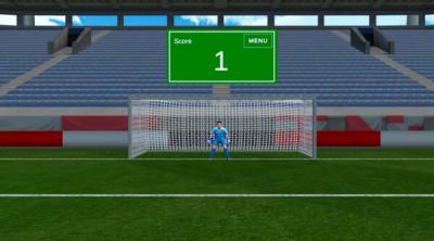 Screenshot of Soccer VR