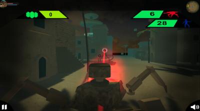 Screenshot of Spider-Tank vs Aliens