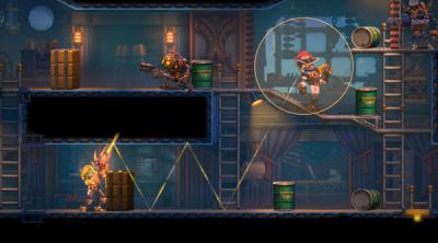 Capture d'écran de SteamWorld Heist II