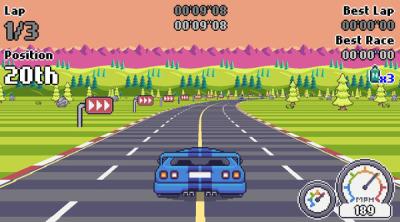 Screenshot of Steel Racer