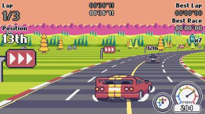 Screenshot of Steel Racer