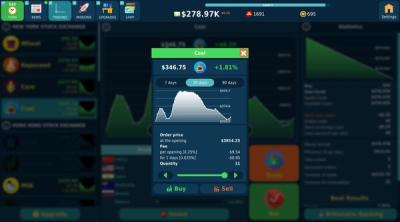 Capture d'écran de Stock Exchange Game