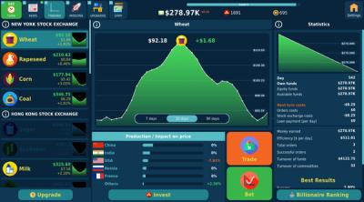 Capture d'écran de Stock Exchange Game