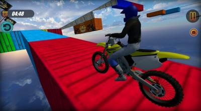 Screenshot of Stunts Contest Super Bike