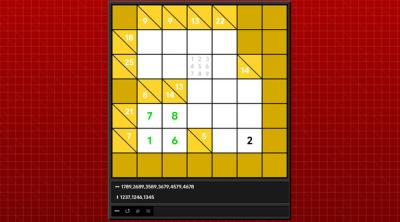 Capture d'écran de Super Kakuro