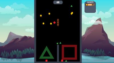 Screenshot of Super Shape Cascade